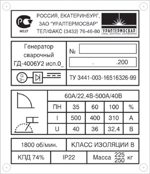 шильда напряжения